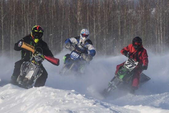 Russia Snowcross Snow Bike Cup