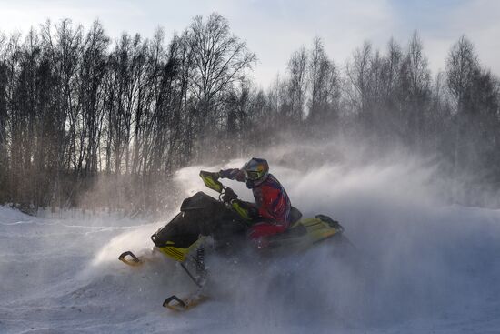 Russia Snowcross Snow Bike Cup