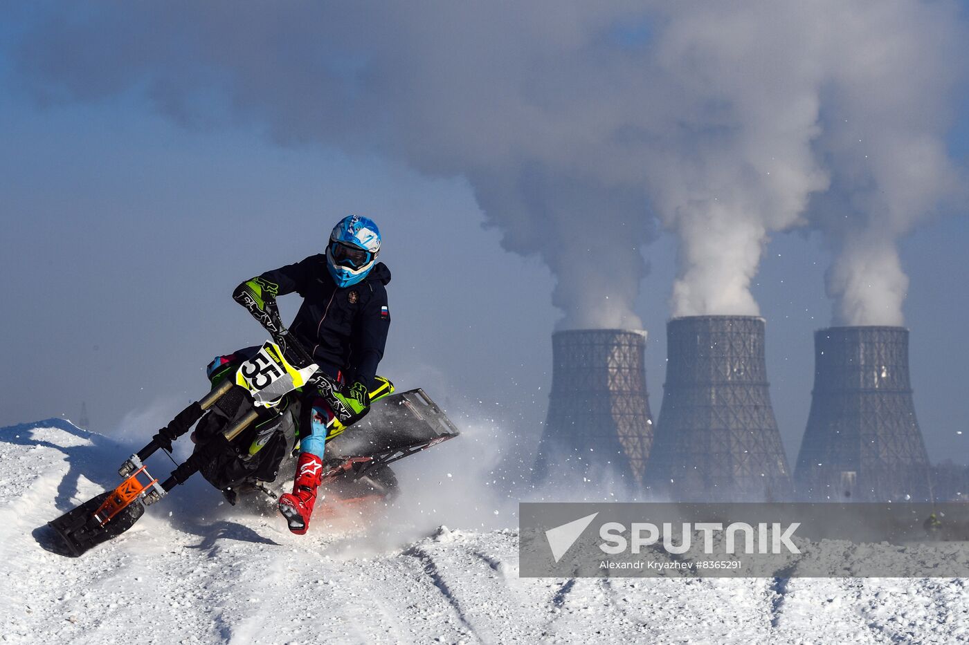 Russia Snowcross Snow Bike Cup