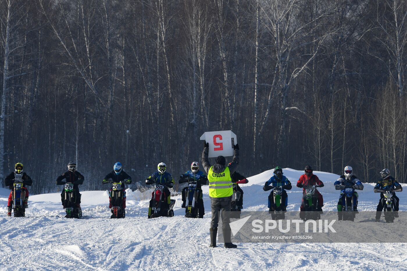 Russia Snowcross Snow Bike Cup