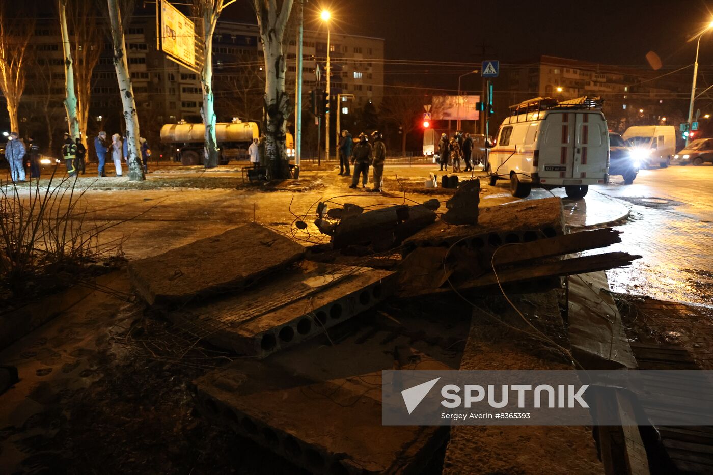 Russia Ukraine Military Operation Shelling