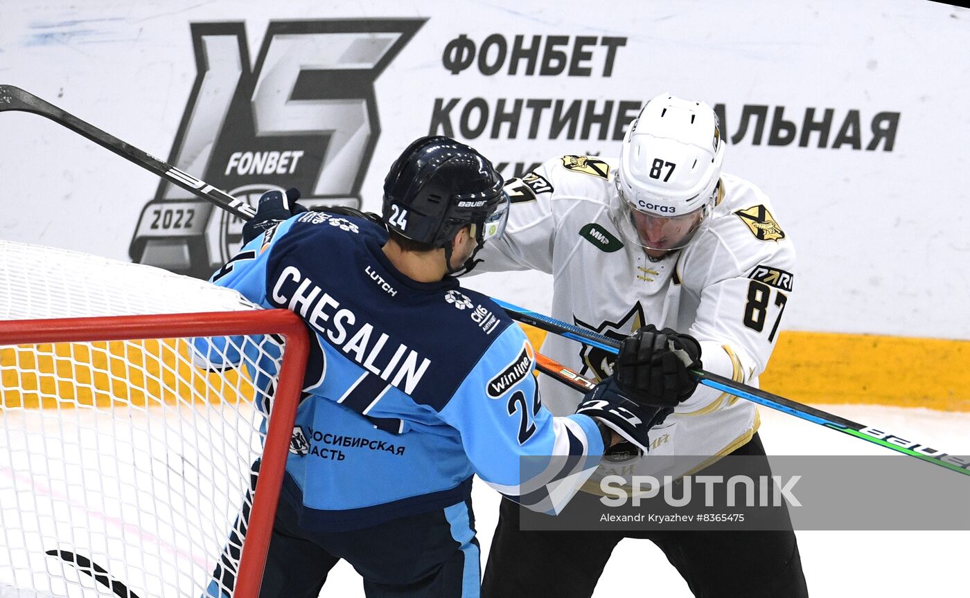 Russia Ice Hockey Kontinental League Sibir - Admiral