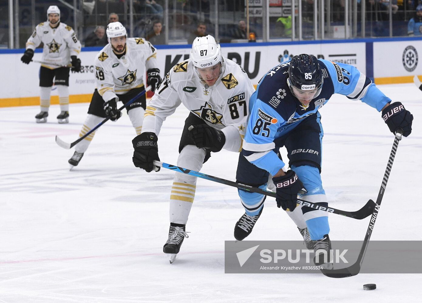 Russia Ice Hockey Kontinental League Sibir - Admiral