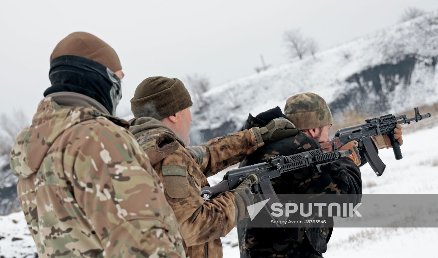 Russia Ukraine Military Operation Troops Training