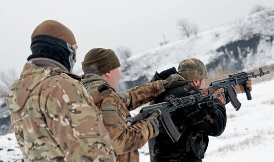 Russia Ukraine Military Operation Troops Training