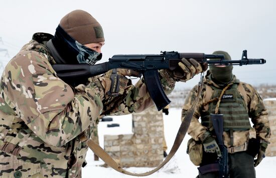 Russia Ukraine Military Operation Troops Training