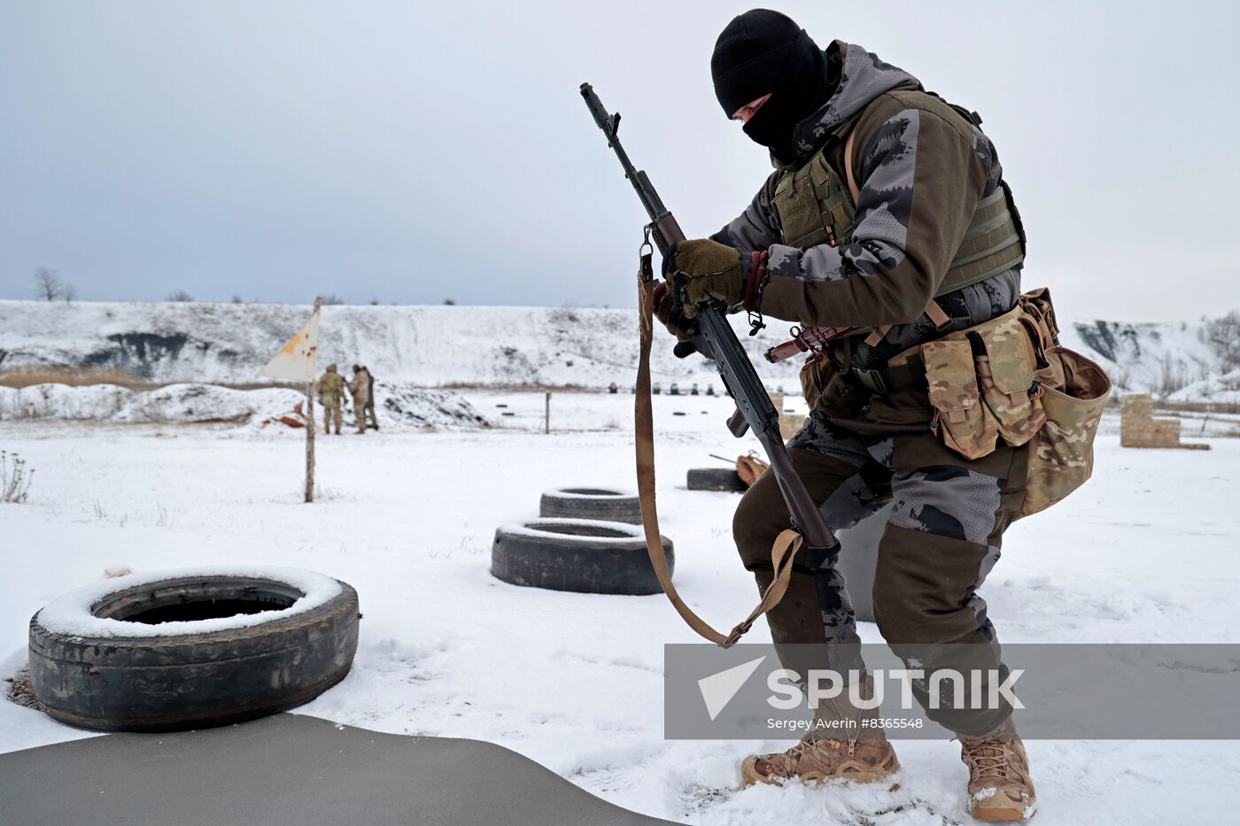 Russia Ukraine Military Operation Troops Training