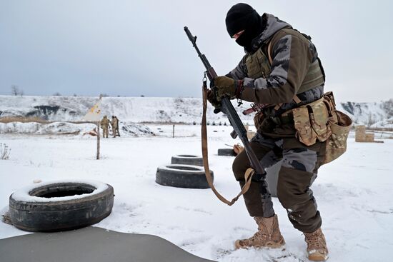 Russia Ukraine Military Operation Troops Training