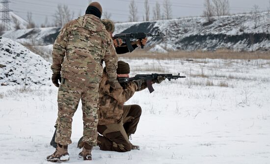 Russia Ukraine Military Operation Troops Training