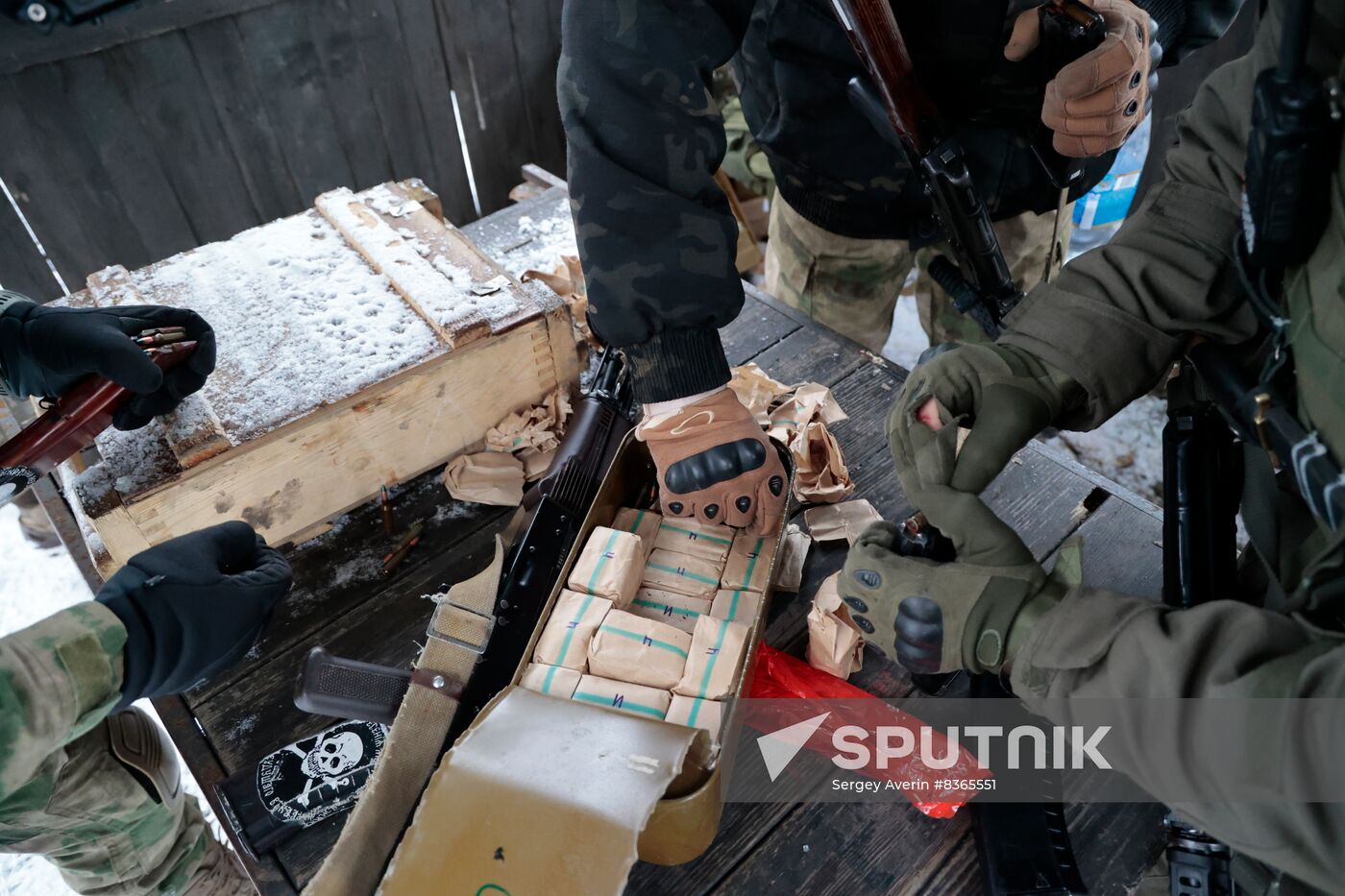 Russia Ukraine Military Operation Troops Training