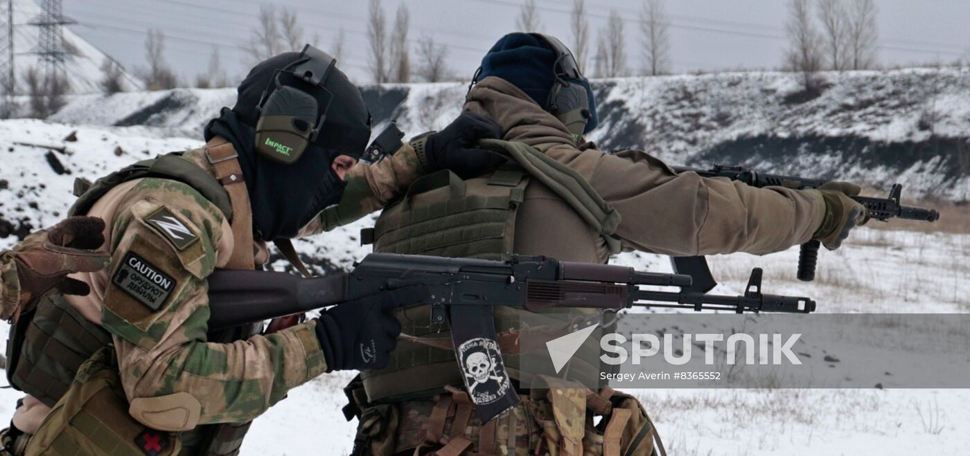 Russia Ukraine Military Operation Troops Training