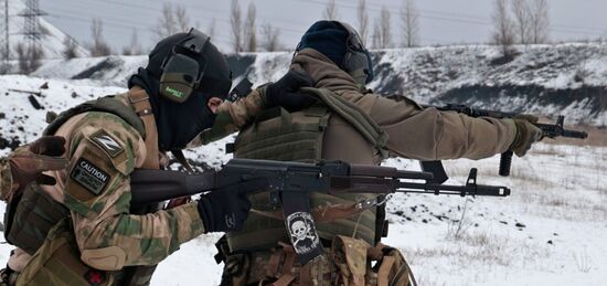 Russia Ukraine Military Operation Troops Training