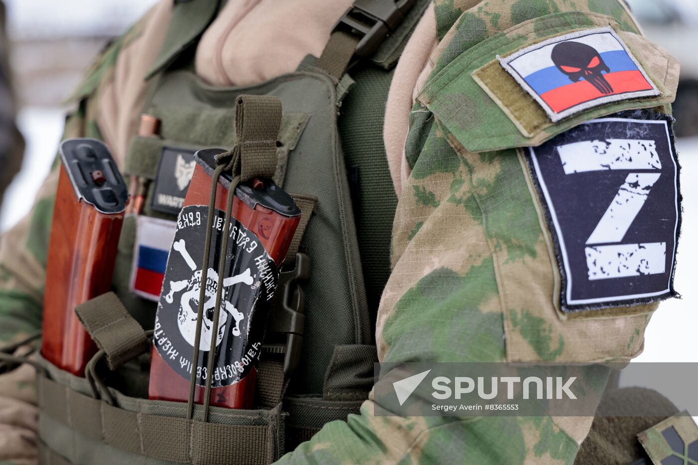 Russia Ukraine Military Operation Troops Training