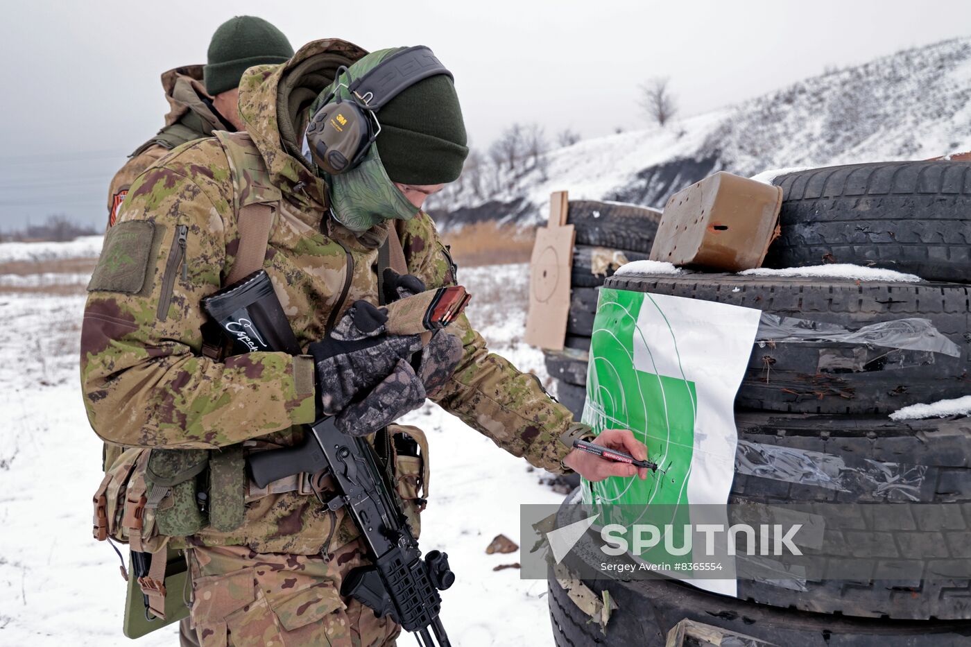Russia Ukraine Military Operation Troops Training