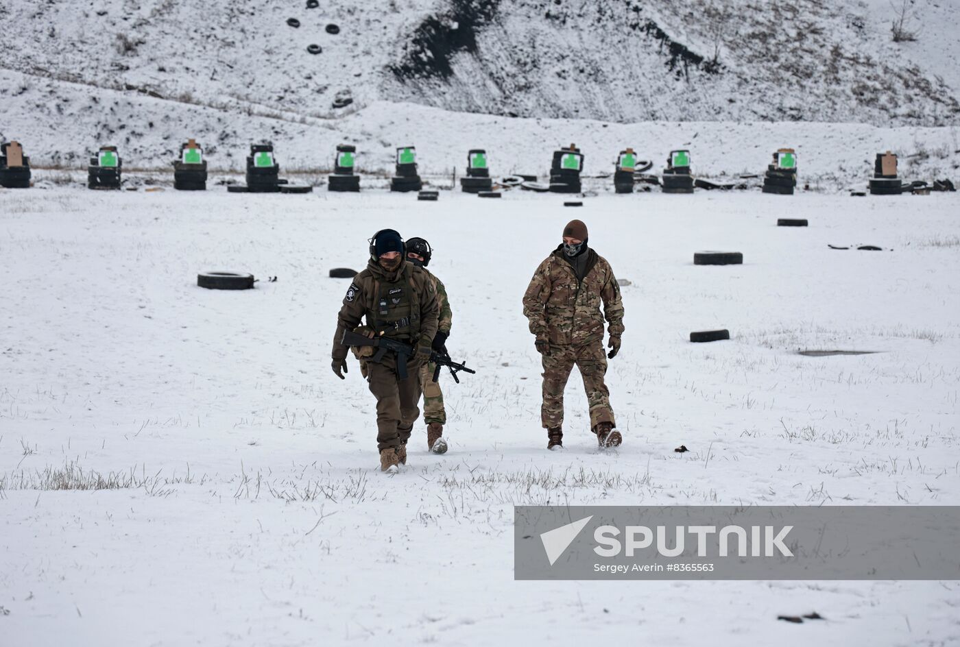 Russia Ukraine Military Operation Troops Training