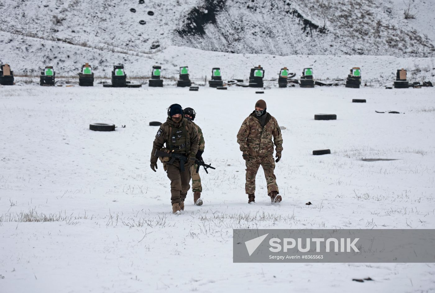 Russia Ukraine Military Operation Troops Training