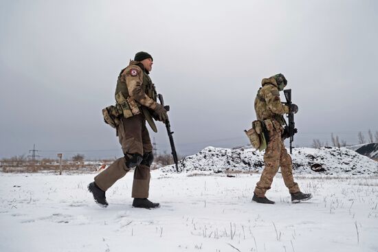 Russia Ukraine Military Operation Troops Training