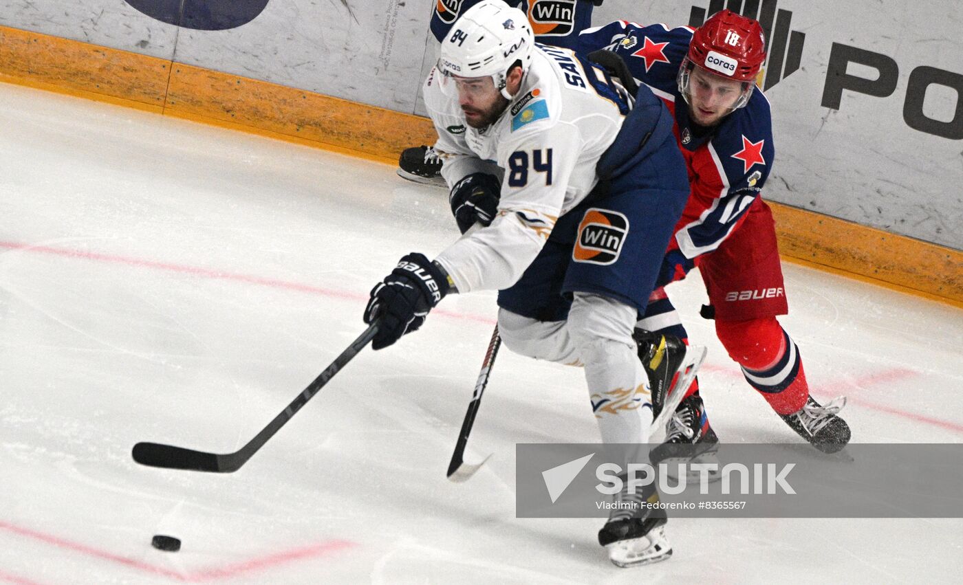 Russia Ice Hockey Kontinental League CSKA - Barys