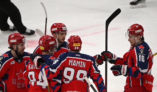 Russia Ice Hockey Kontinental League CSKA - Barys