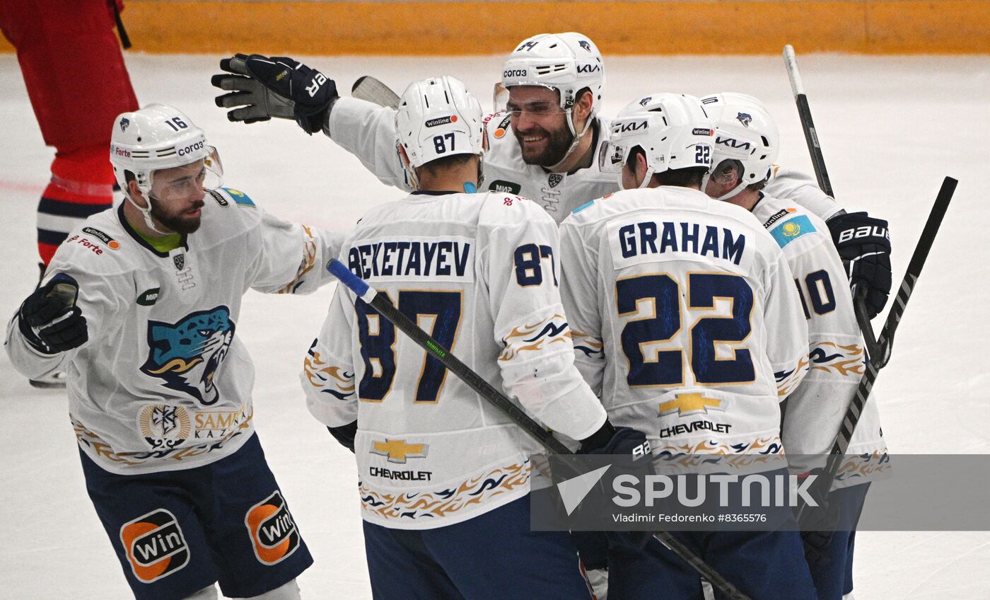 Russia Ice Hockey Kontinental League CSKA - Barys