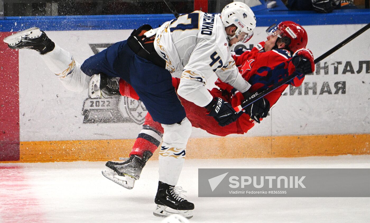 Russia Ice Hockey Kontinental League CSKA - Barys