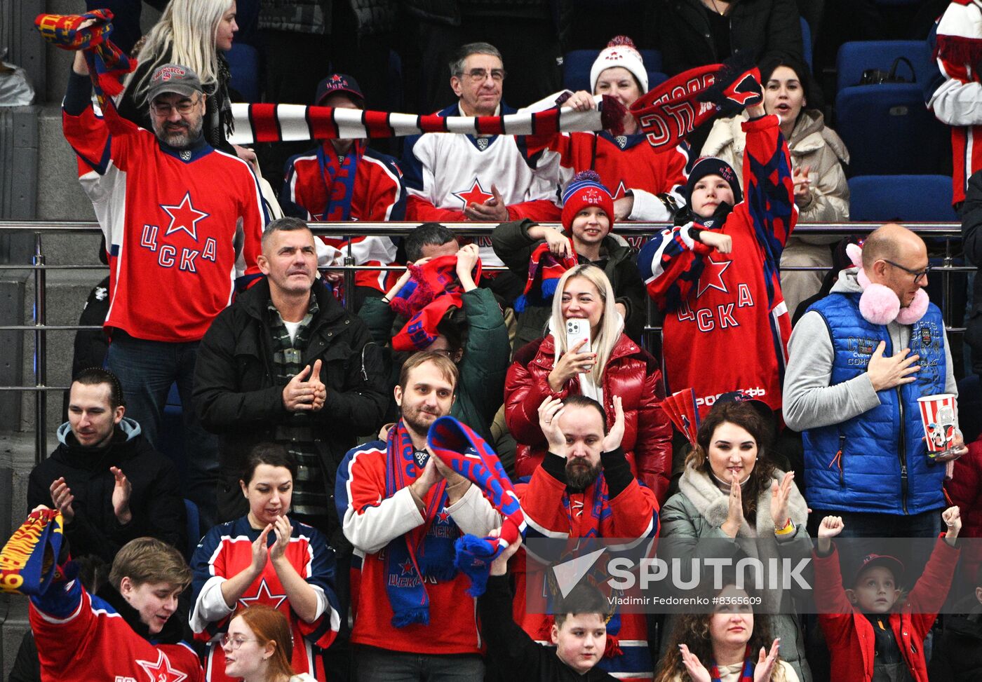 Russia Ice Hockey Kontinental League CSKA - Barys