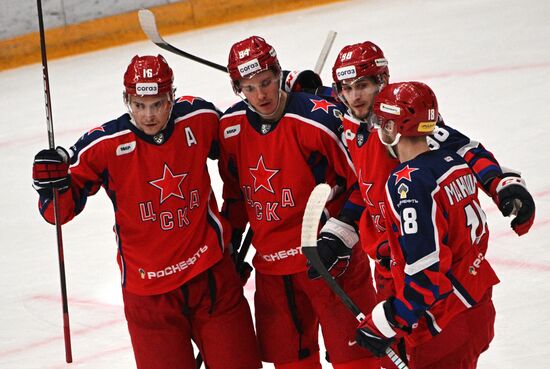 Russia Ice Hockey Kontinental League CSKA - Barys