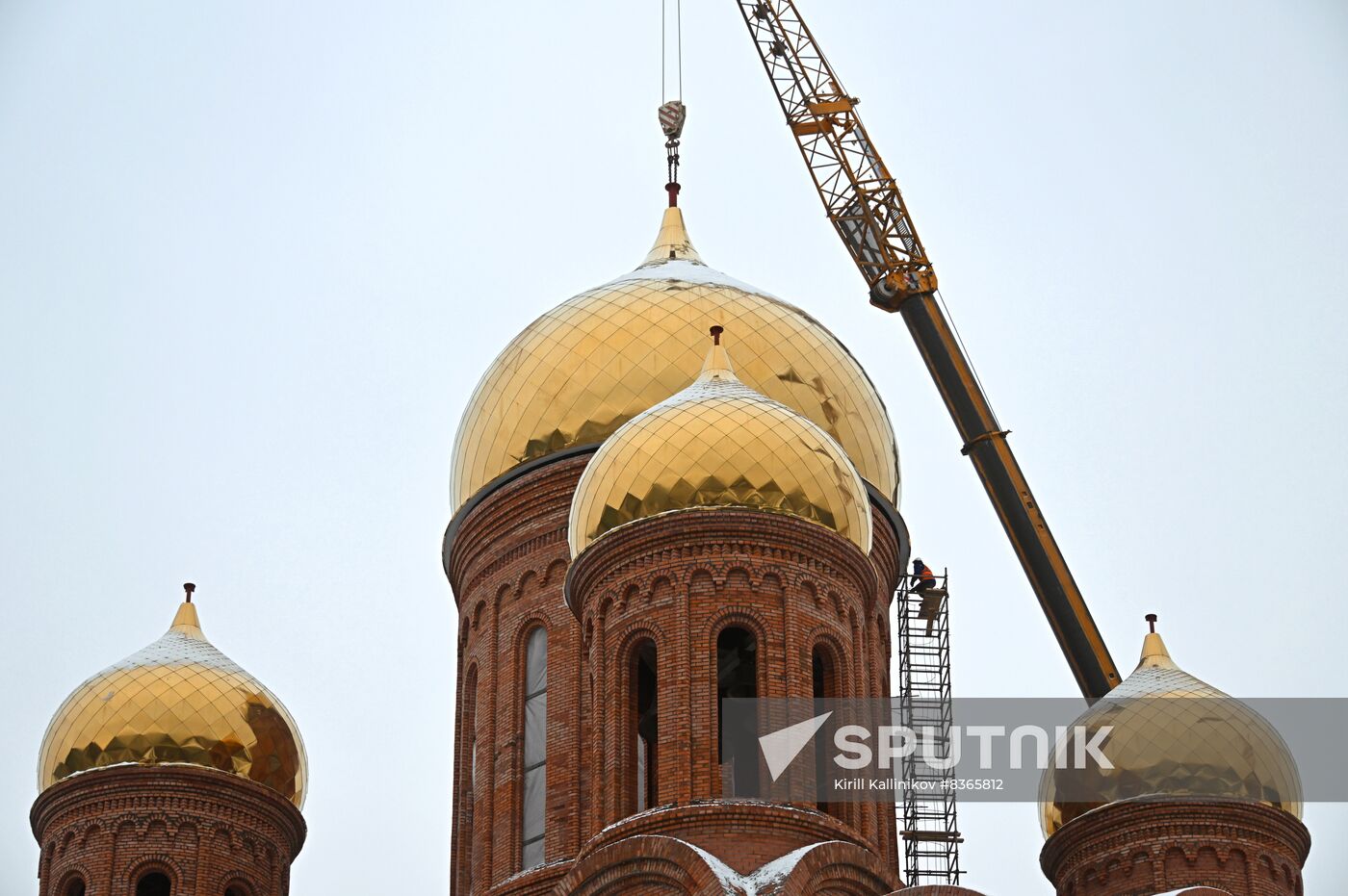 Russia Religion Orthodox Church Construction