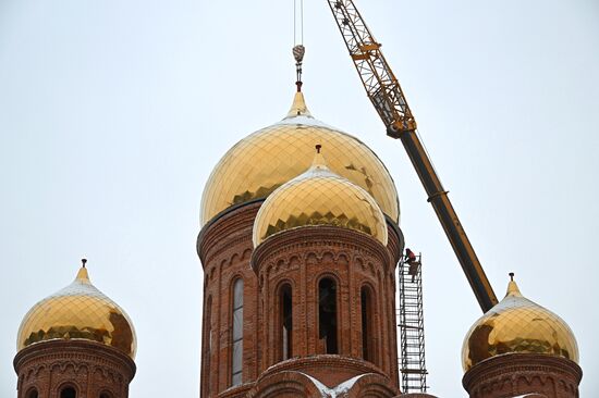 Russia Religion Orthodox Church Construction