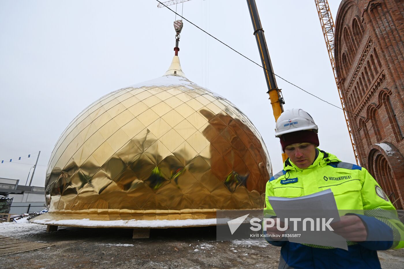 Russia Religion Orthodox Church Construction