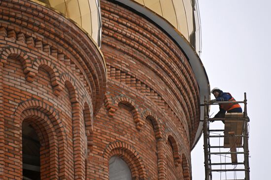 Russia Religion Orthodox Church Construction