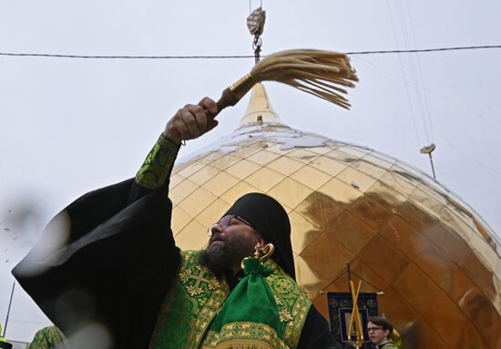 Russia Religion Orthodox Church Construction