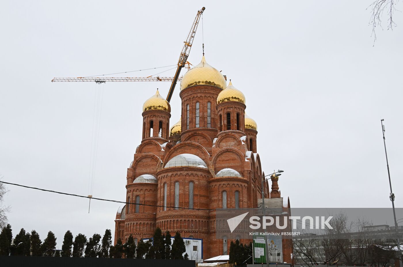 Russia Religion Orthodox Church Construction