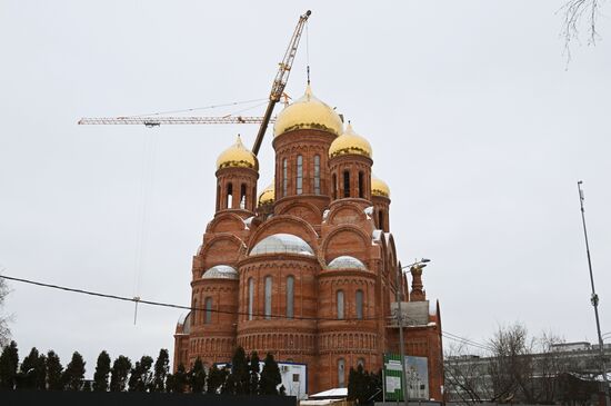 Russia Religion Orthodox Church Construction