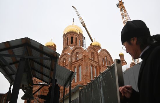 Russia Religion Orthodox Church Construction