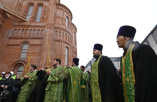 Russia Religion Orthodox Church Construction