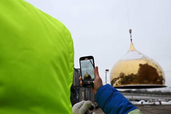 Russia Religion Orthodox Church Construction