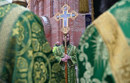 Russia Religion Orthodox Church Construction