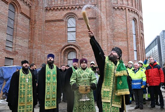 Russia Religion Orthodox Church Construction