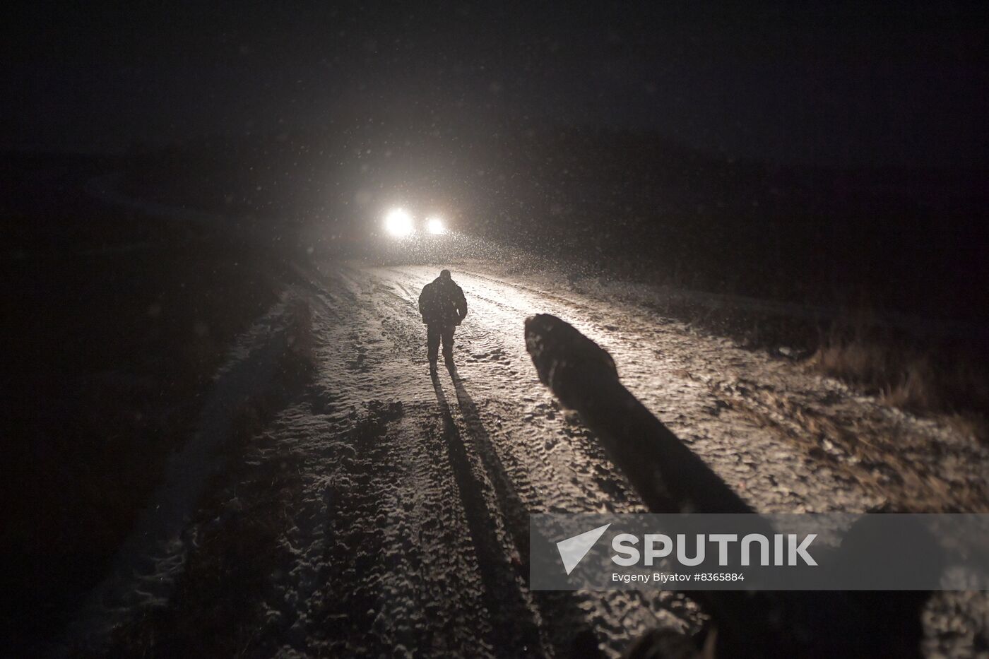 Russia Ukraine Military Operation Equipment Transporting