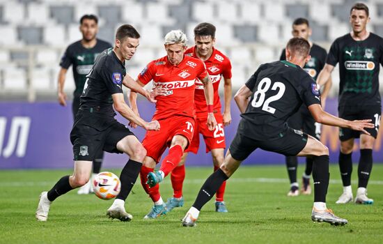 UAE Russian Premier-League Winter Cup Krasnodar - Spartak