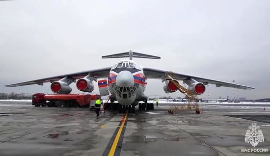 Russia Turkey Earthquake Aid