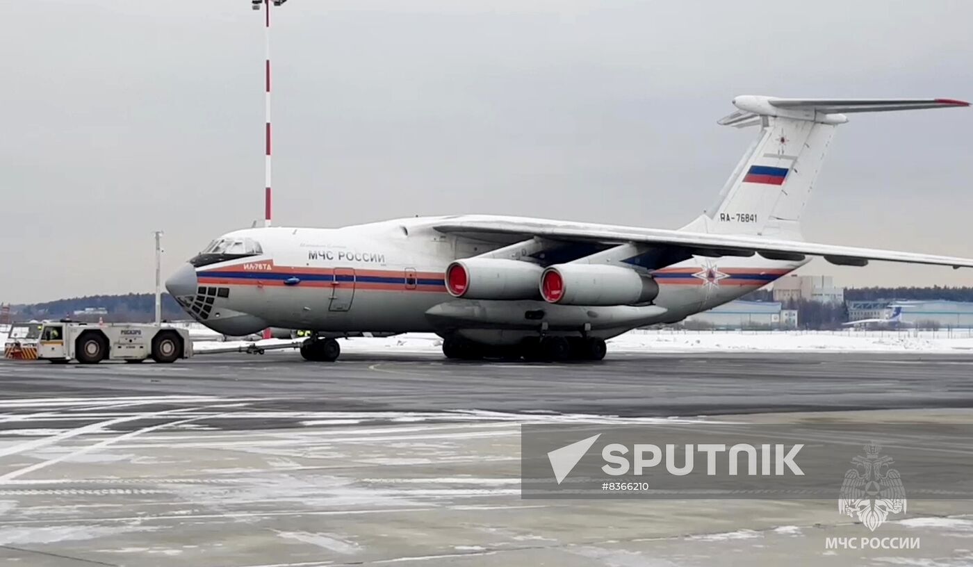 Russia Turkey Earthquake Aid