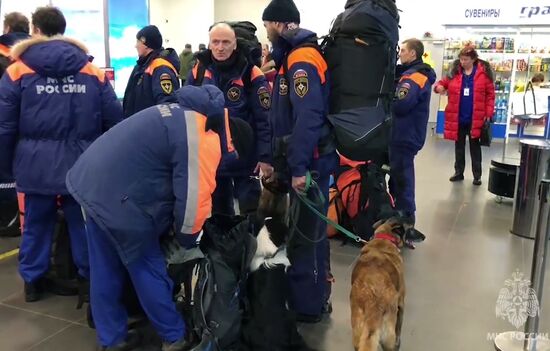 Russia Turkey Earthquake Aid