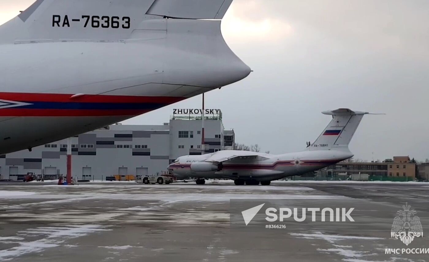 Russia Turkey Earthquake Aid