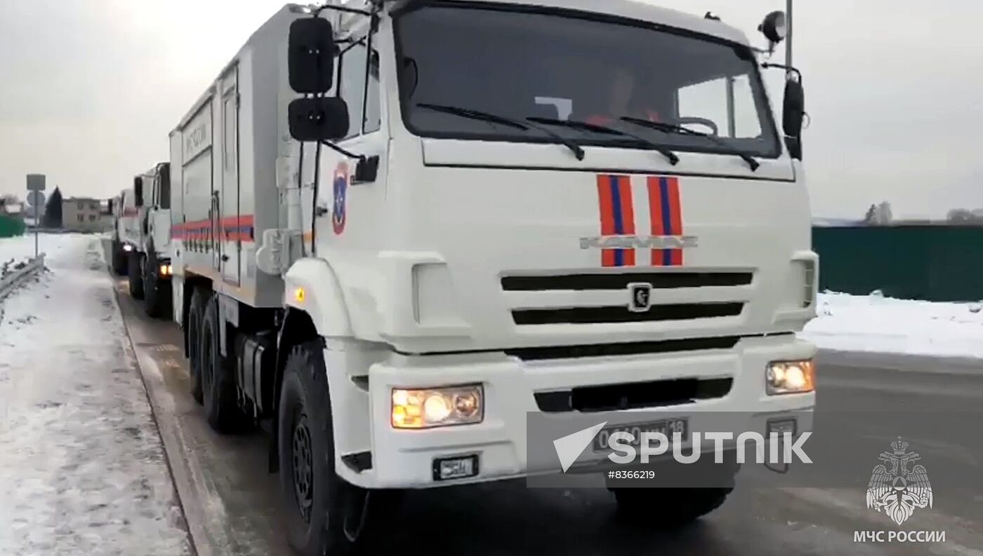 Russia Turkey Earthquake Aid