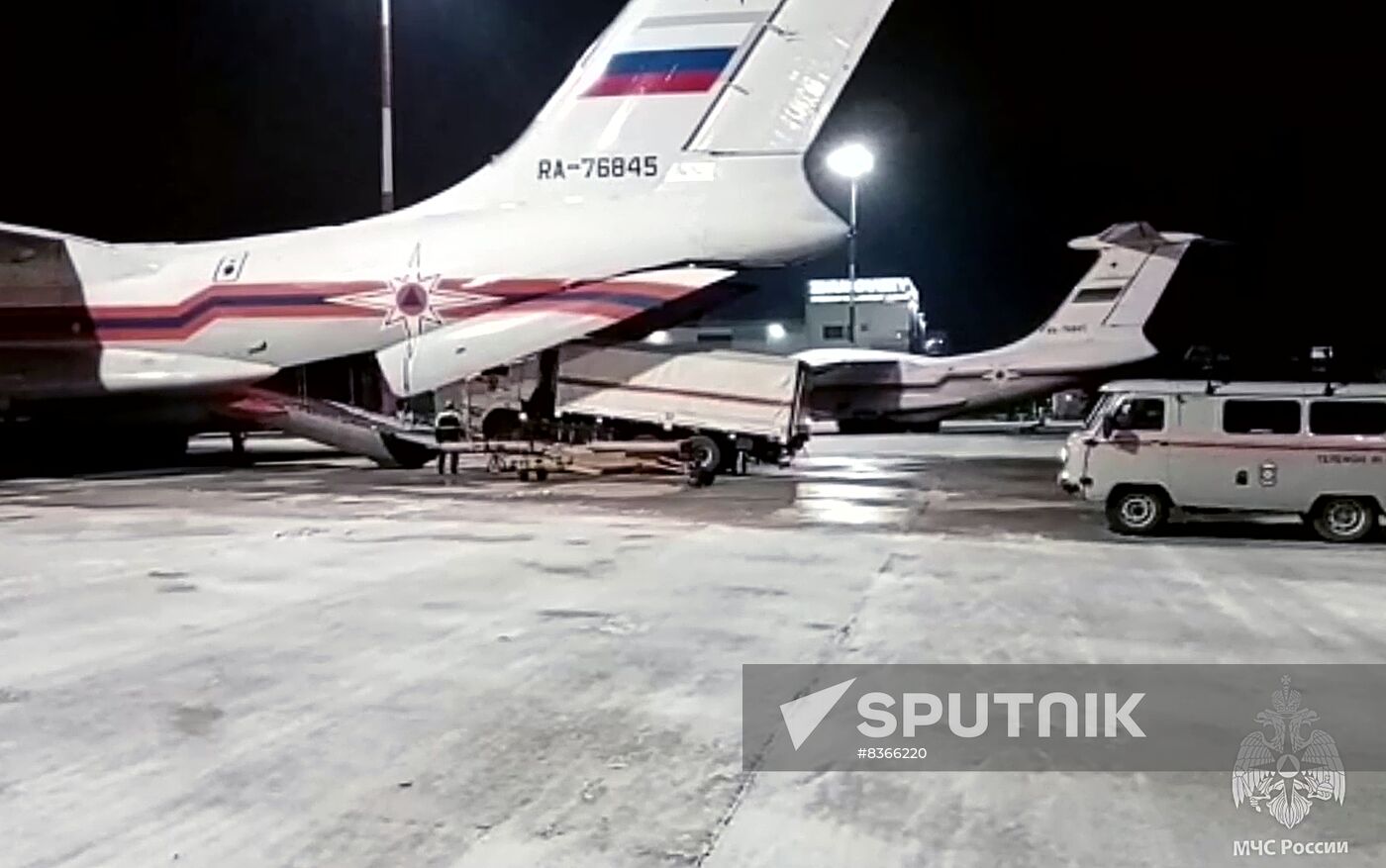 Russia Turkey Earthquake Aid