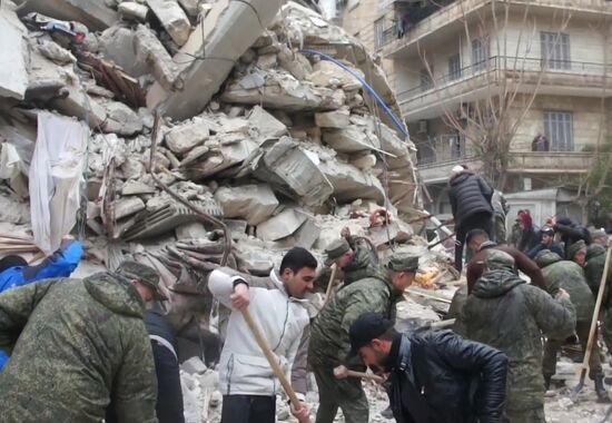Syria Russia Earthquake
