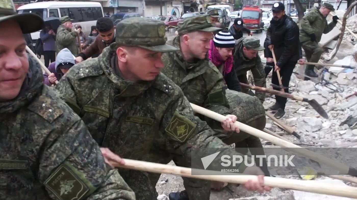 Syria Russia Earthquake