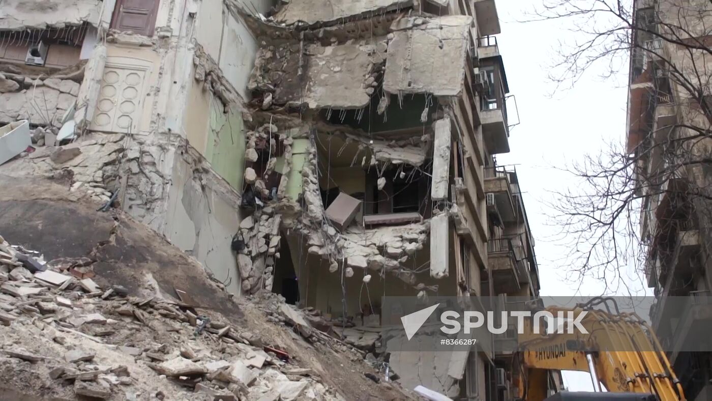 Syria Russia Earthquake